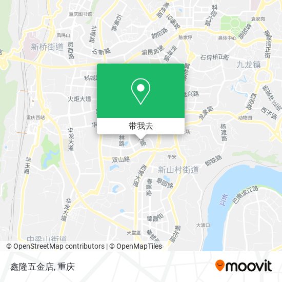 鑫隆五金店地图