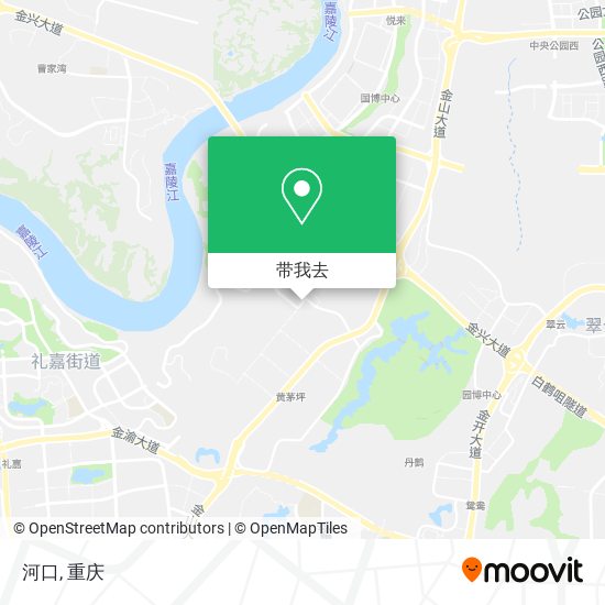 河口地图