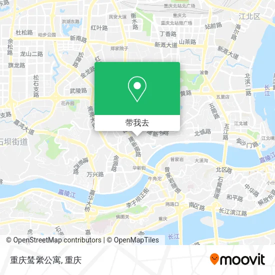 重庆鸶繠公寓地图