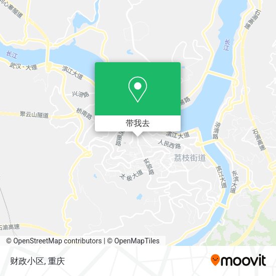 财政小区地图