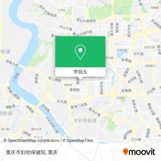 重庆市妇幼保健院地图