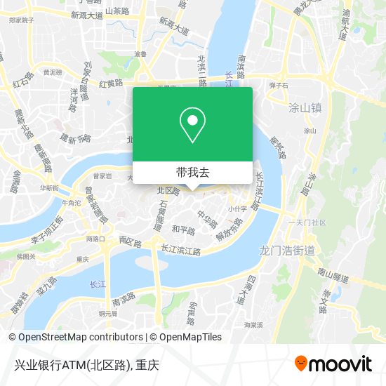 兴业银行ATM(北区路)地图