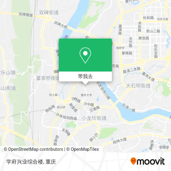 学府兴业综合楼地图