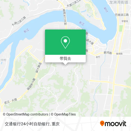 交通银行24小时自助银行地图