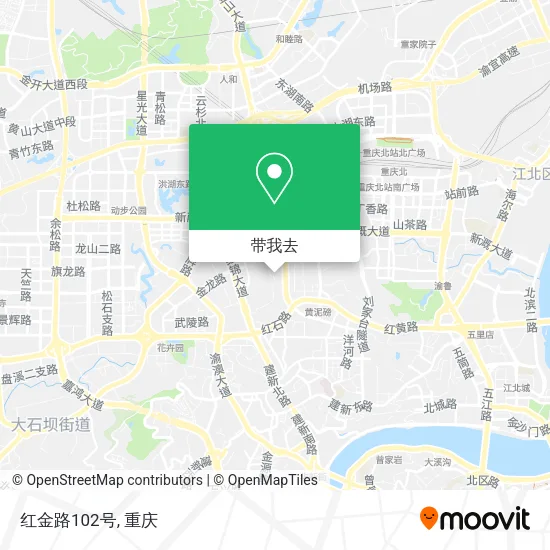红金路102号地图