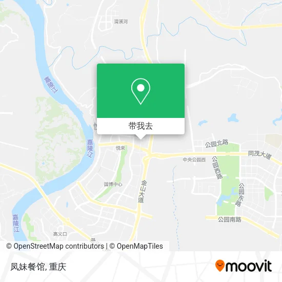 凤妹餐馆地图