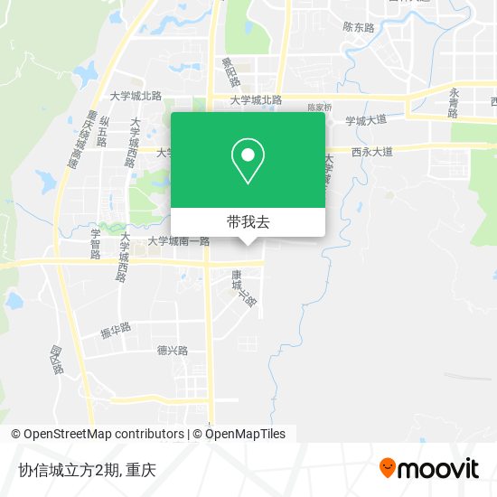 协信城立方2期地图