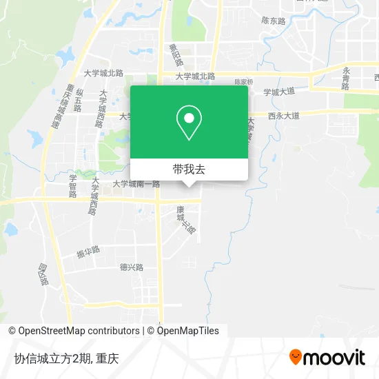协信城立方2期地图