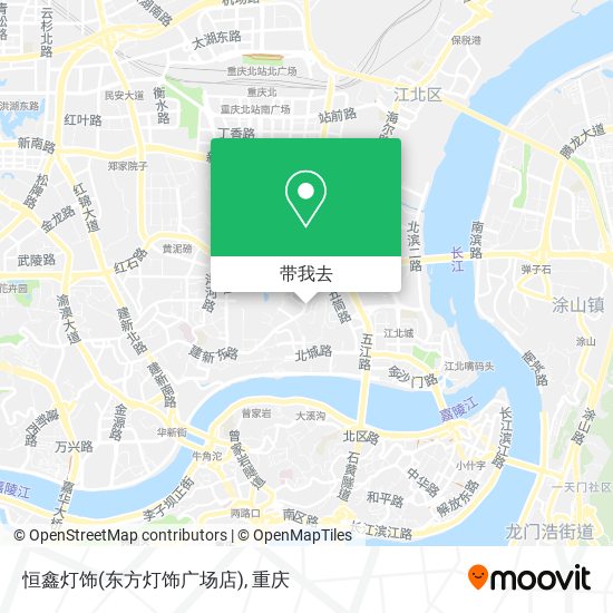 恒鑫灯饰(东方灯饰广场店)地图