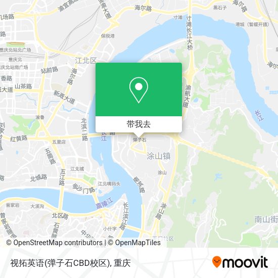 视拓英语(弹子石CBD校区)地图