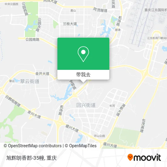 旭辉朗香郡-35幢地图