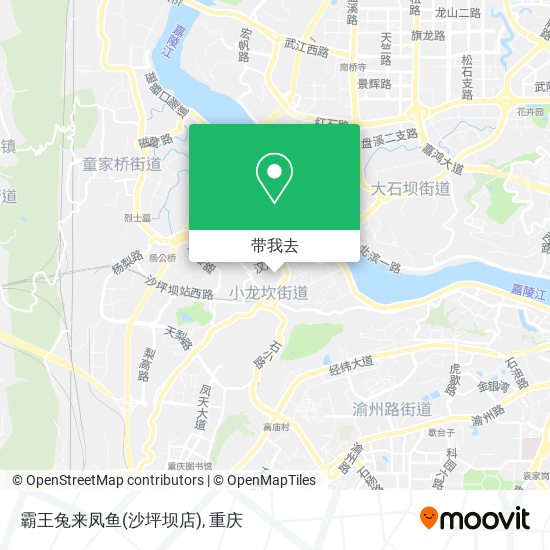 霸王兔来凤鱼(沙坪坝店)地图