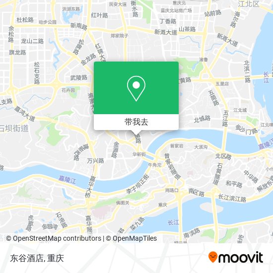 东谷酒店地图