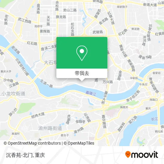 沉香苑-北门地图