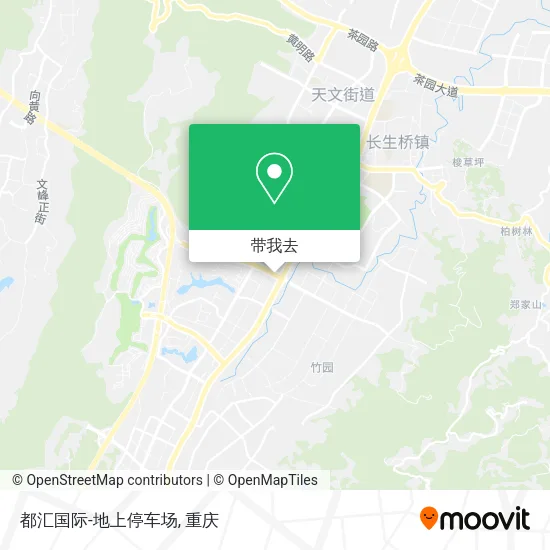 都汇国际-地上停车场地图