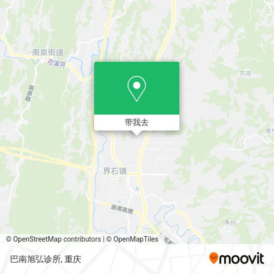 巴南旭弘诊所地图