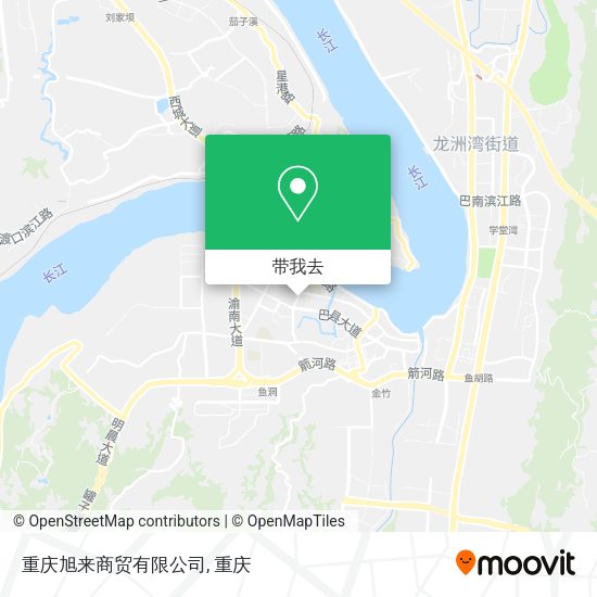 重庆旭来商贸有限公司地图