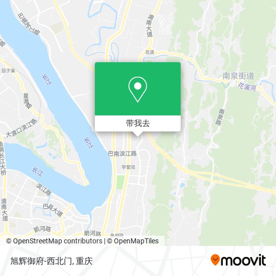 旭辉御府-西北门地图