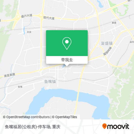 鱼嘴福居(公租房)-停车场地图