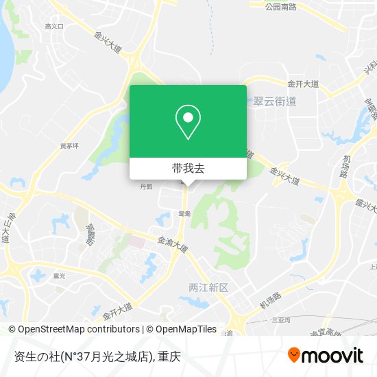 资生の社(N°37月光之城店)地图