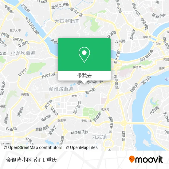 金银湾小区-南门地图