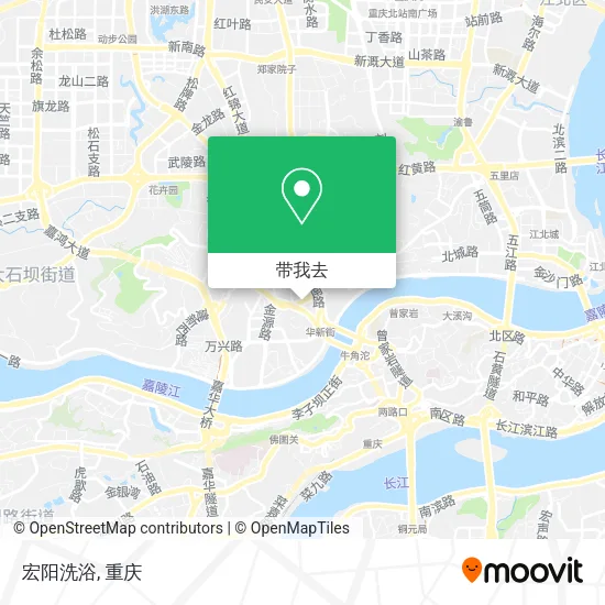 宏阳洗浴地图