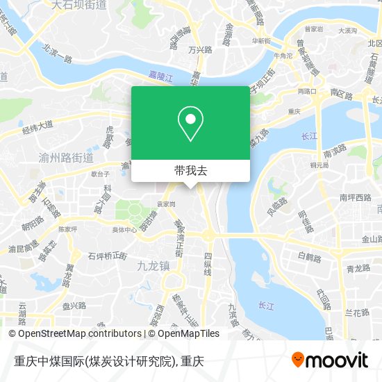 重庆中煤国际(煤炭设计研究院)地图