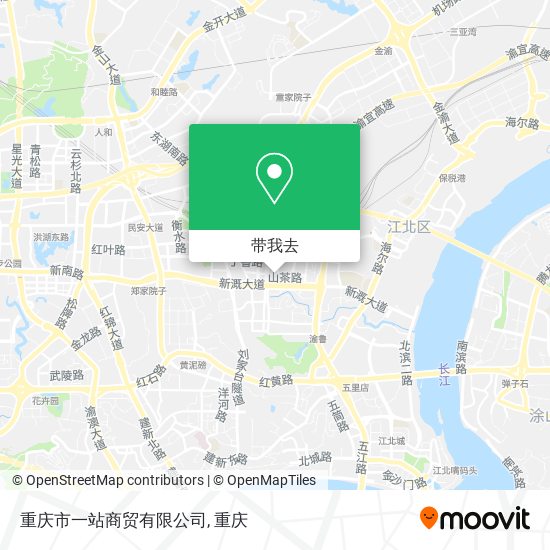 重庆市一站商贸有限公司地图