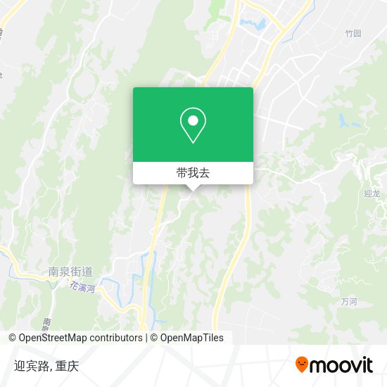 迎宾路地图
