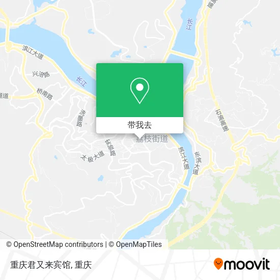 重庆君又来宾馆地图