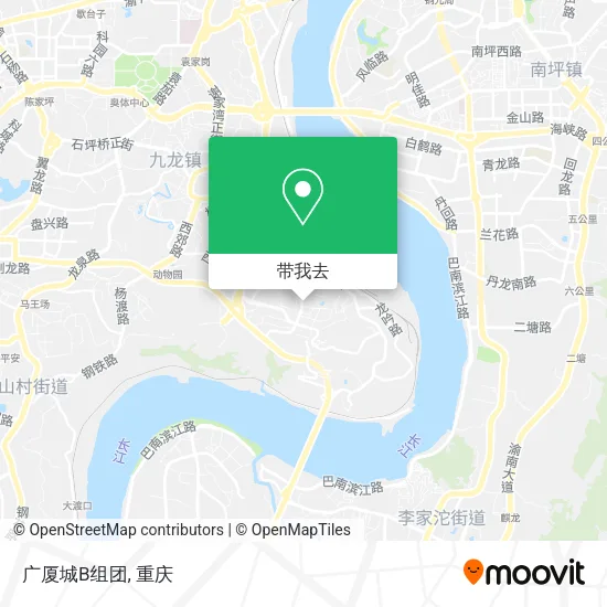 广厦城B组团地图