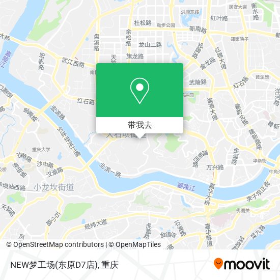 NEW梦工场(东原D7店)地图