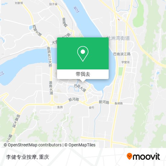 李健专业按摩地图