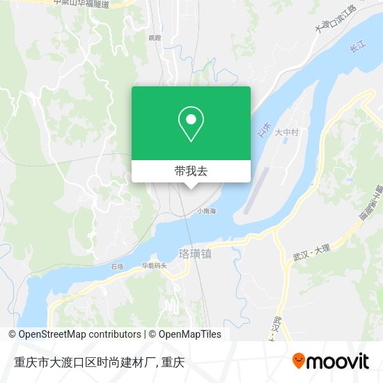 重庆市大渡口区时尚建材厂地图