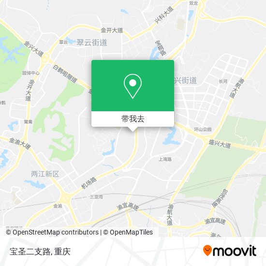 宝圣二支路地图