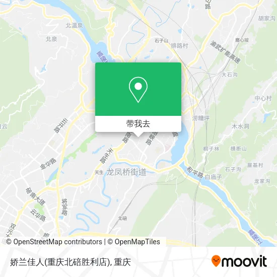 娇兰佳人(重庆北碚胜利店)地图