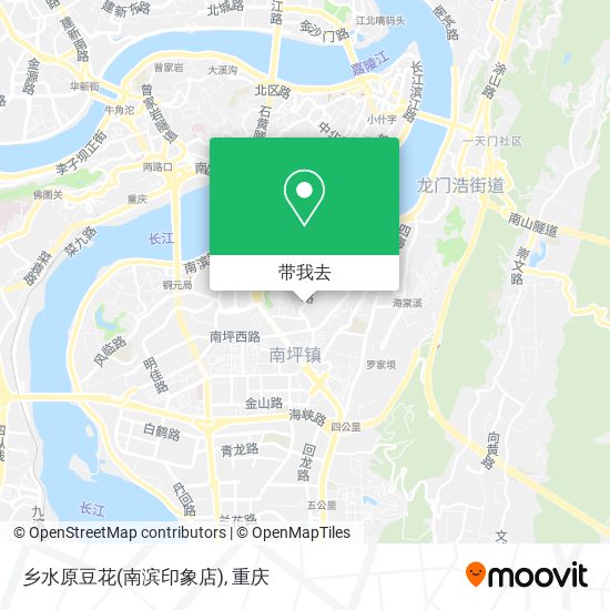 乡水原豆花(南滨印象店)地图