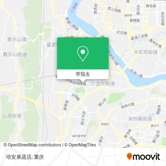 培安果蔬店地图