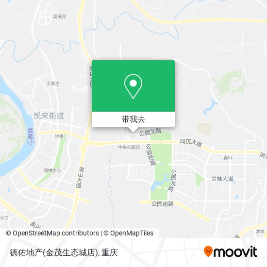 德佑地产(金茂生态城店)地图