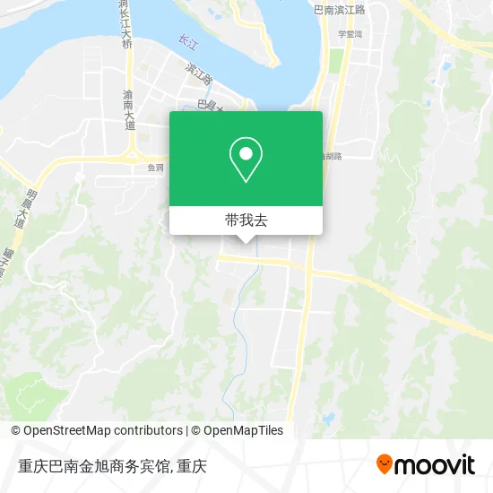 重庆巴南金旭商务宾馆地图