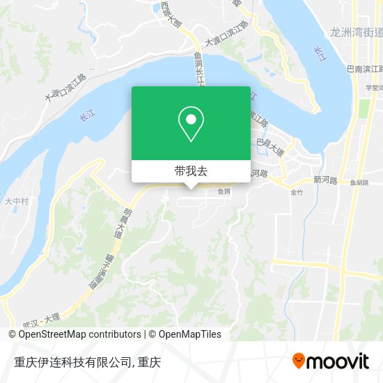 重庆伊连科技有限公司地图