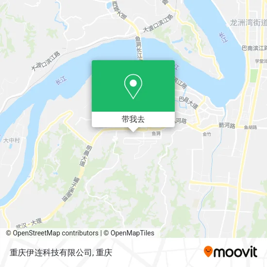 重庆伊连科技有限公司地图