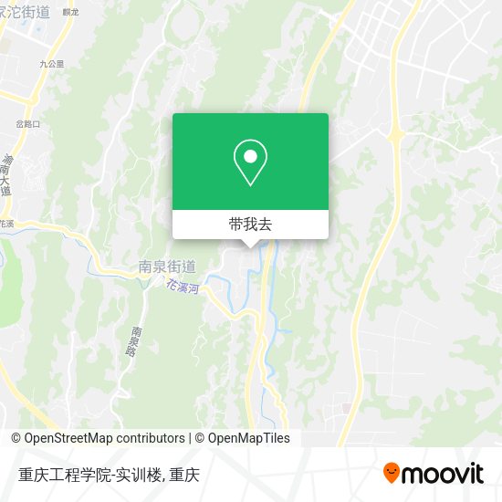 重庆工程学院-实训楼地图