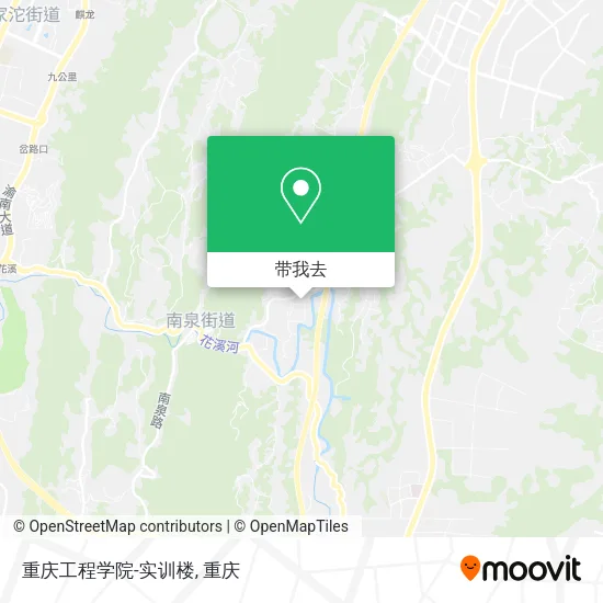重庆工程学院-实训楼地图