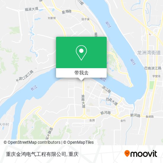 重庆金鸿电气工程有限公司地图