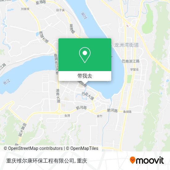 重庆维尔康环保工程有限公司地图