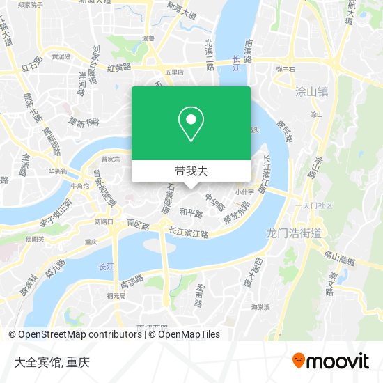 大全宾馆地图