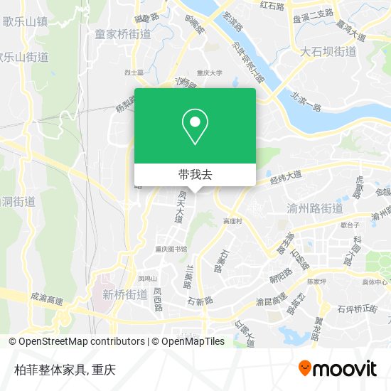 柏菲整体家具地图