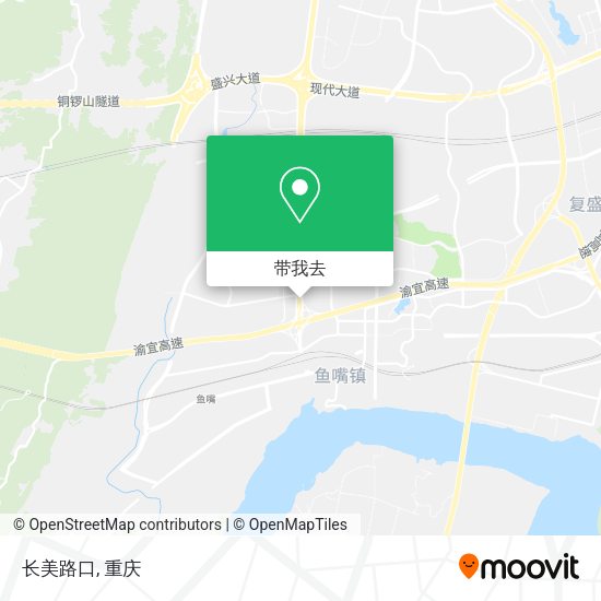 长美路口地图
