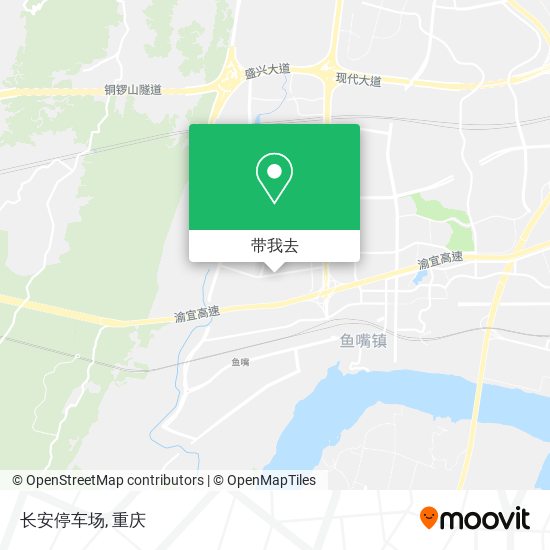 长安停车场地图